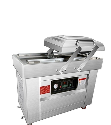 Chicken Meat Beans Fish Double Vacuum Chamber Sealer with 10mm Sealing Width