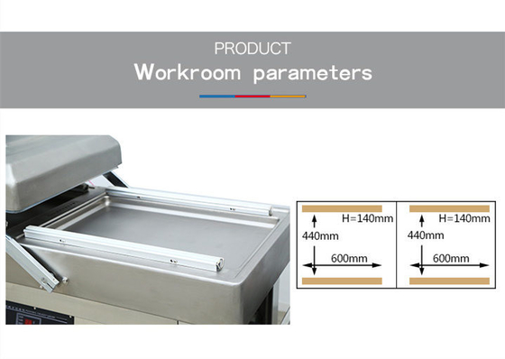 1450*650*980 Double Chamber Vacuum Sealer for Automatic Food Vacuum Packing Machine