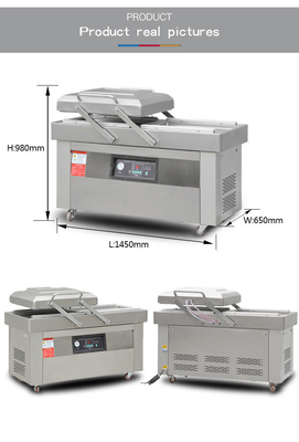 1450*650*980 Double Chamber Vacuum Sealer for Automatic Food Vacuum Packing Machine