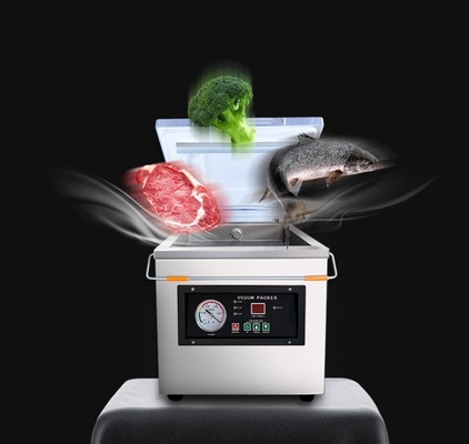 DZ-260 Household Desktop Small Food Vacuum Packaging Machine Chamber Size L390*W285*H90mm