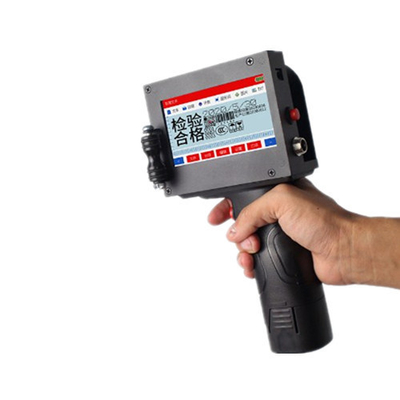 40m/min Printing Speed Handheld Inkjet Printer for Batch Number and Expiry Date Stamp