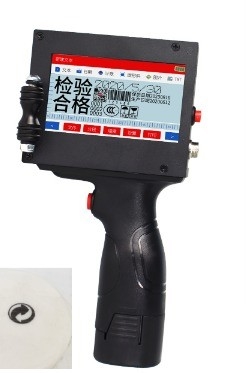 40m/min Printing Speed Handheld Inkjet Printer for Batch Number and Expiry Date Stamp
