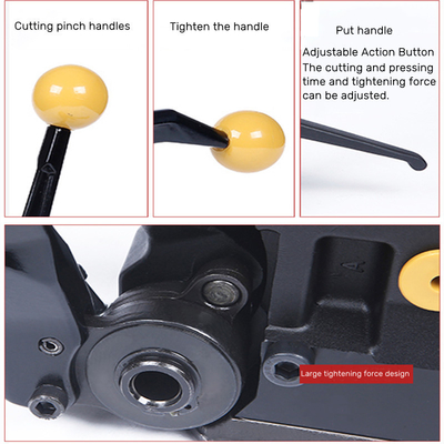 Manual Driven Multi-function Steel Strap Hand Strapping Tool Machine for Online Support