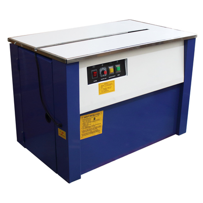 High Table Hot Melting Semi-Automatic Strapping Machine for Quick Carton Packaging