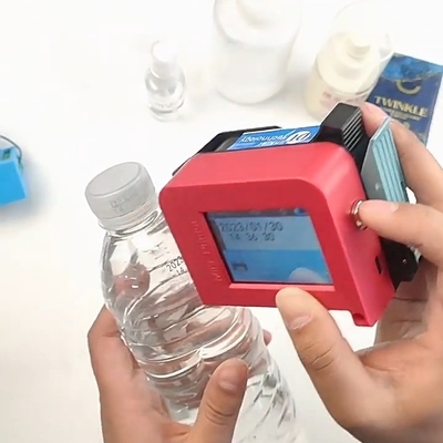 Solvent Ink Mini Handheld Pocket Inkjet Printer for Plastic Bag Date Bar Code QR Code 3 KG