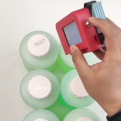 Solvent Ink Mini Handheld Pocket Inkjet Printer for Plastic Bag Date Bar Code QR Code 3 KG