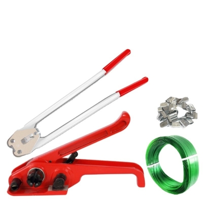 Red H19 Strapper Machine Plastic Strap Hand Manual Packing Tensioner Tool For PP PET Strap