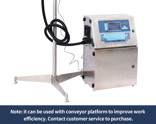 28 KG Cij Online Inkjet Printer and Expiry Date Stamping Machine for 1-4 Line Printing
