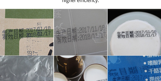 28 KG Cij Online Inkjet Printer and Expiry Date Stamping Machine for 1-4 Line Printing