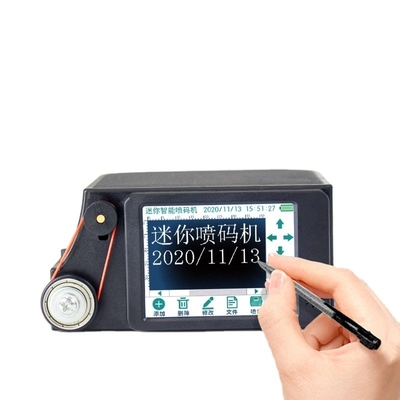 Professional Mini Handheld Production Date Inkjet Printer with 97x70x45mm Dimensions