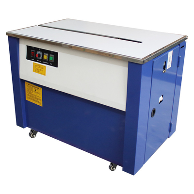Carton Packaging Single Motor High Table Semi-Automatic PP Thermal Strapping Machine
