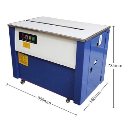 Carton Packaging Single Motor High Table Semi-Automatic PP Thermal Strapping Machine