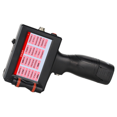definition Large Screen Handheld Inkjet Printer with and Black Printing Capability