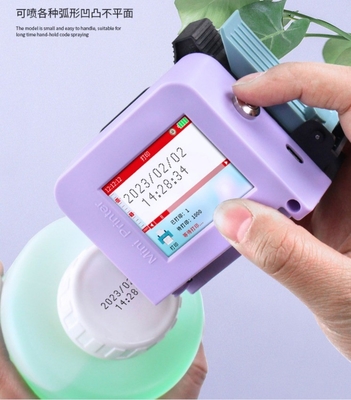 Portable Handheld Inkjet Printer with Mini Intelligent Operation 105*72*49 Dimensions