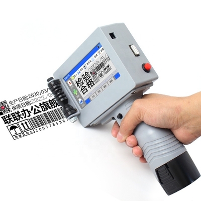 TIJ Printer Handheld Desktop Digital Eco Solvent Printer with Large Screen Display