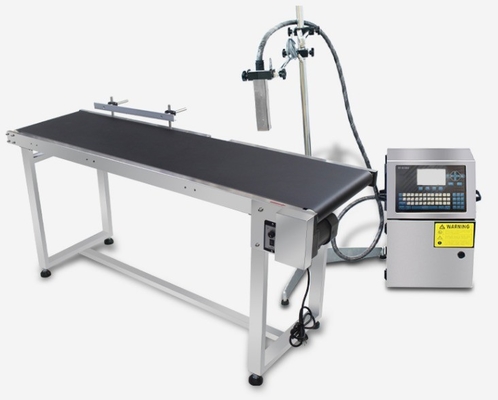 Industrial Assembly Line CIJ Inkjet Printer with Quick Drying Ink and Screen Editing