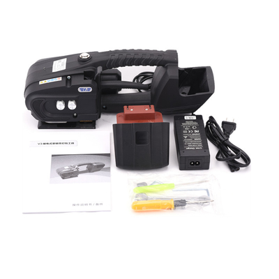 Rechargeable Lithium Battery Powered Automatic Strapping Machine for V3 Carton Pallets