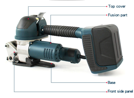 High Friction Welding Electric Strapping Machine Easy to Operate 325*130*140mm Size