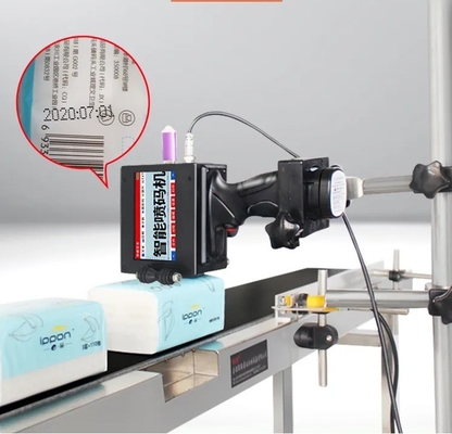 600DPI Fast Dry Ink Professional Inkjet Printer for Handheld Gun Barcode Printing