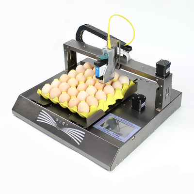 Smart Automatic Egg Image Expiry Date Inkjet Printer Print Dimension 2-12.7mm for Eggs