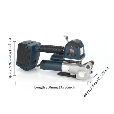 Dual Battery Handheld Welding Electric Strapping Tool for 13-19mm/25mm Strapping Machine