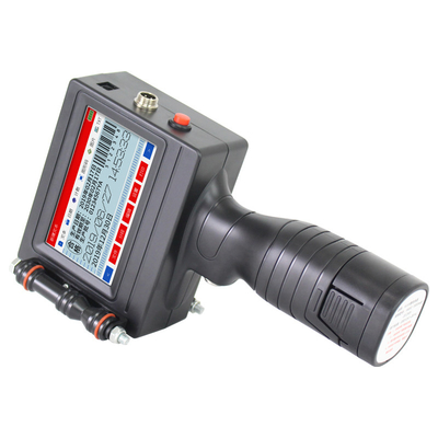 CE Approved 2-12.7mm Date Coder Inkjet Printer for Industrial Batch Number Coding