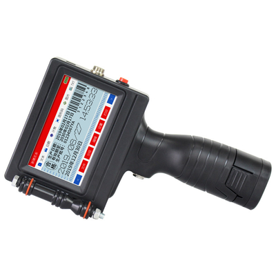 CE Approved 2-12.7mm Date Coder Inkjet Printer for Industrial Batch Number Coding