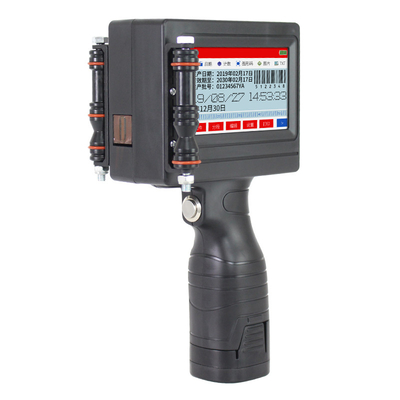 CE Approved 2-12.7mm Date Coder Inkjet Printer for Industrial Batch Number Coding