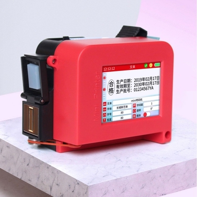 Dimensions 220X130X50MM Mini Plus Portable Thermal Inkjet Printer for Expiry Date Printing