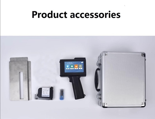 Single Color Multilingual QR Code Handheld Printer Gun for Bottle Glass Textile Bag