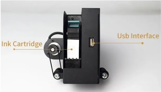 Portable Expiry Date Code Printer with 240*120*97mm Size and English Language Support