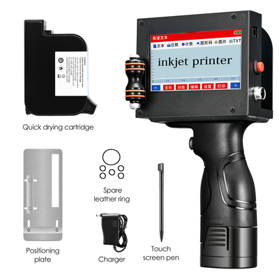 Portable Expiry Date Code Printer with 240*120*97mm Size and English Language Support