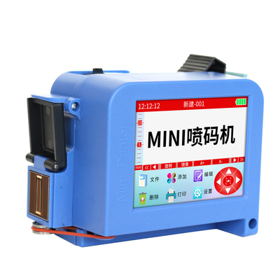 Portable Expire Date Logo Code Printer with 2-5mm Printing Distance Accuracy Solution