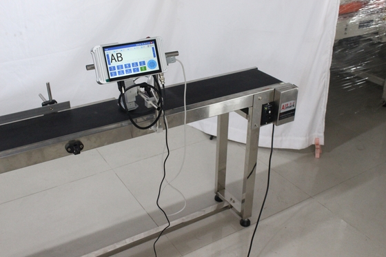 Touch Screen Auto Expiry Date Coding Logo TIJ Inkjet Printer Online Printing Machine