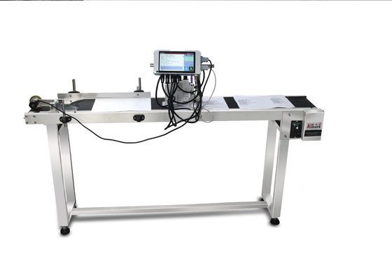 Touch Screen Auto Expiry Date Coding Logo TIJ Inkjet Printer Online Printing Machine