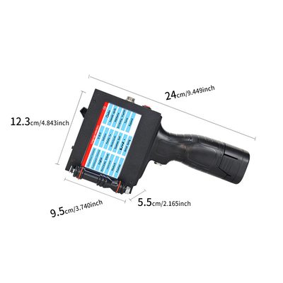 Handheld Inkjet Printer for All Surfaces Plate Type TIJ Printer Screen size 4.3inch