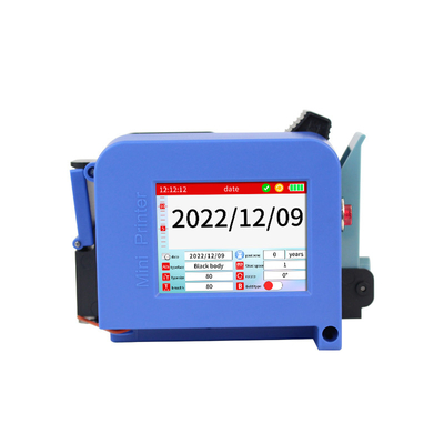 Carton Bag Mini Inkjet Batch Coding Machine with 600DPI Printing and Portable Design