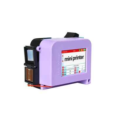 Carton Bag Mini Inkjet Batch Coding Machine with 600DPI Printing and Portable Design