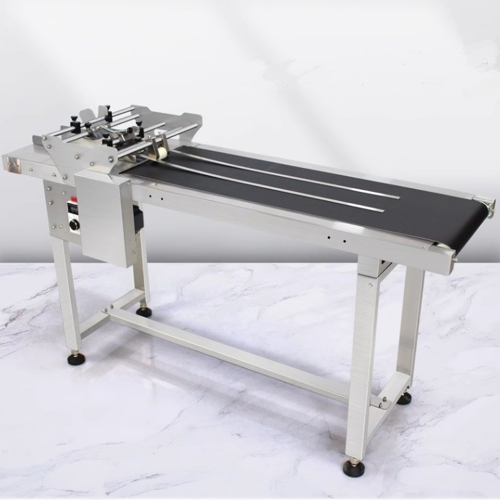 120w High Speed Full Automatic Dater Printer Coder Used Feeder Paging Machine with Conveyor
