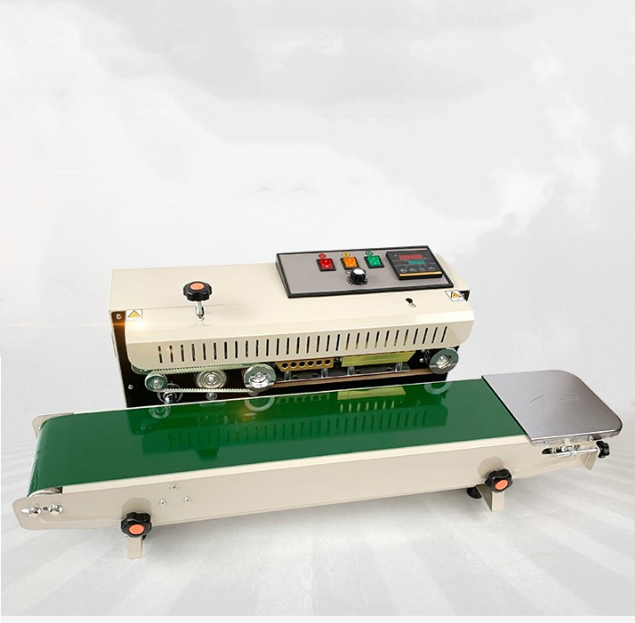 220V/50HZ FR-900 Continuous Band Sealing Machine for Plastic Bag Temperature Range 0-300C