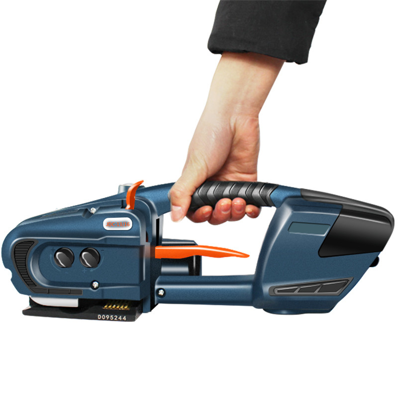 Battery Powered Electric Handheld Plastic Steel Strapping Machine Tool for PET/PP Straps