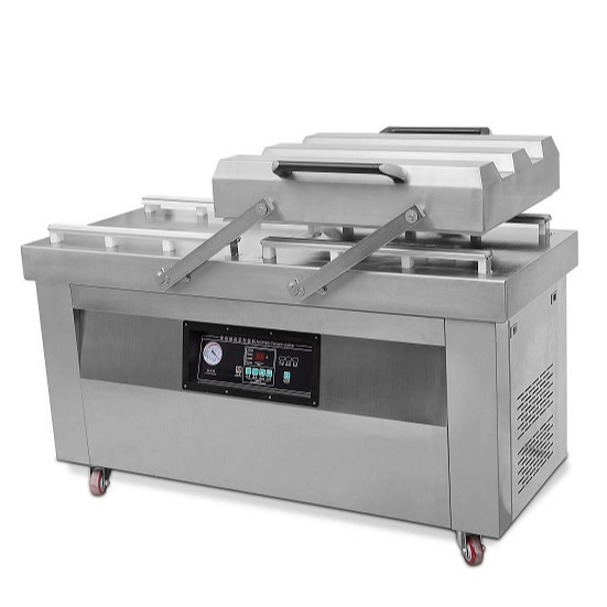 DZ-600/2SB Automatic Large Double Chamber Vacuum Packing Machine for Food Packaging