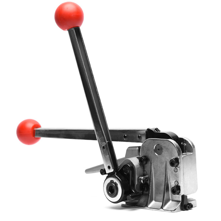 Manual Sealless Steel Strapping Tool Machine for 12.7-19MM Width Steel Belt