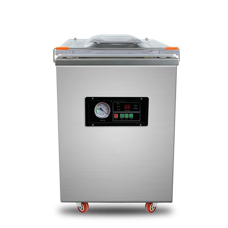 220/110V Single Chamber Vacuum Sealer for Commercial Food and Meat Packing Machine