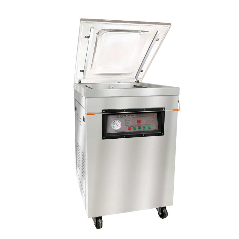 Electric Vertical Single Chamber Food Vacuum Sealing Machine DZ-500/2E for Food Storage