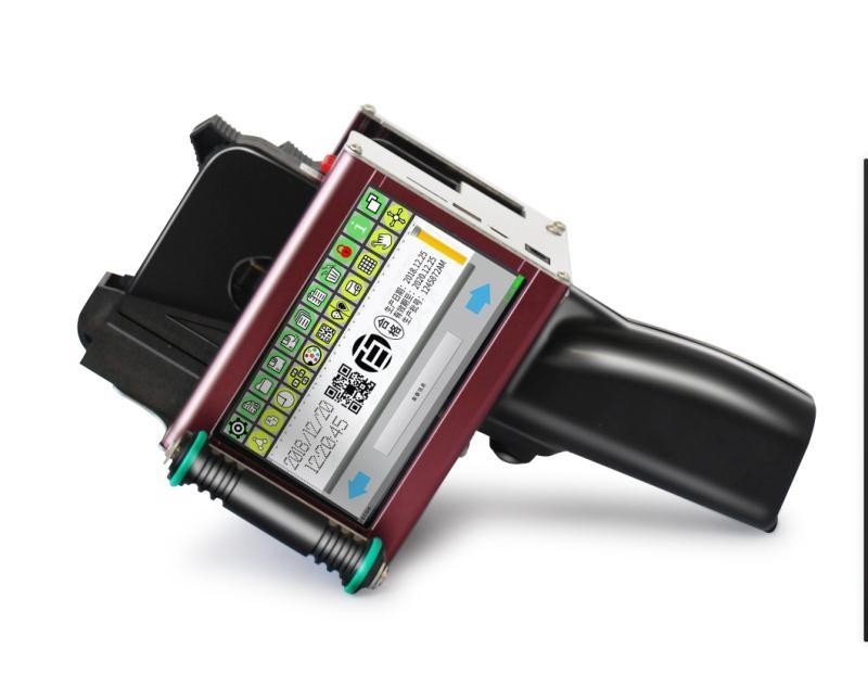 Single Color Handheld Inkjet Printer for English Number Qr/bar Code at Affordable