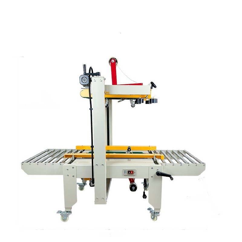 FXJ-6050 Semi-auto Carton Box Folding and Taping Machine The Ideal Choice for Packaging