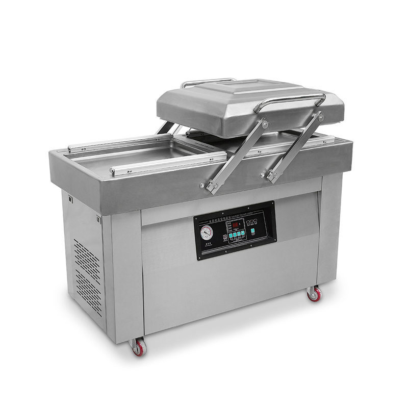 DZ-500 2SB Semi Automatic Double Chamber Vacuum Packing Machine for Textiles Industry