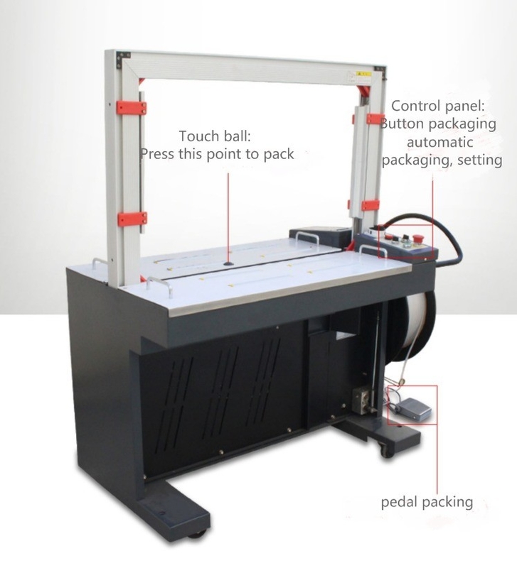 Hotels' Go-To Easy-to-Operate High Table Hot Melt PP Tape Strapping Banding Machine