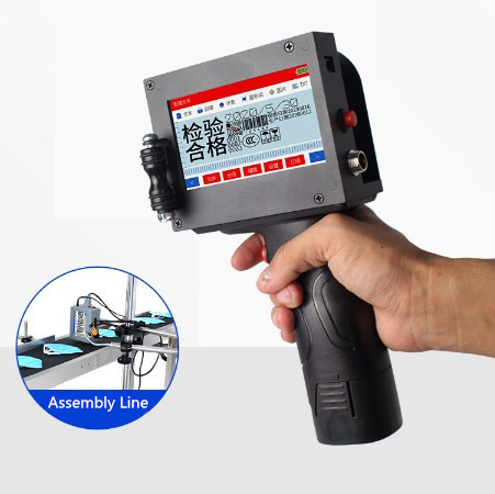 Half Inch Smart Carton Batch Coding Machine Inkjet Printer for Building Material Shops